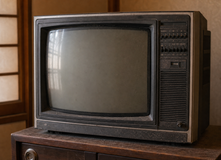 古いテレビ
